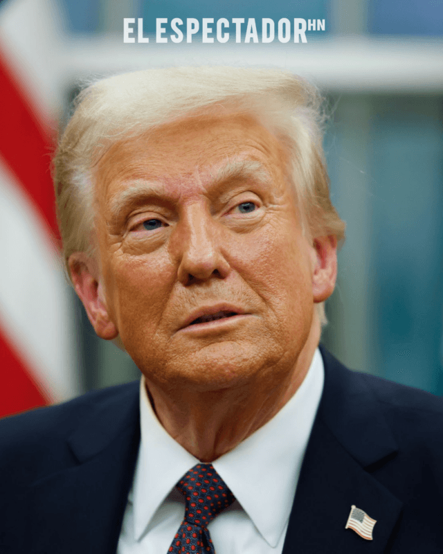 Donald Trump: “Apoyé a alguien que no lideraba el recuento y ganó las elecciones en Honduras”