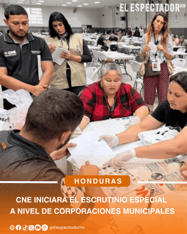 CNE iniciará el escrutinio especial a nivel de corporaciones municipales