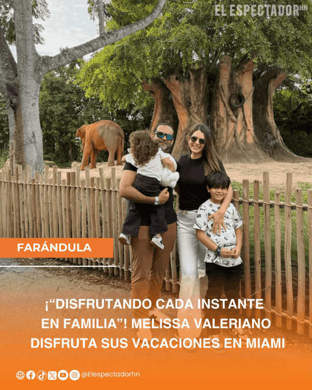 Melissa Valeriano disfruta sus vacaciones en Miami