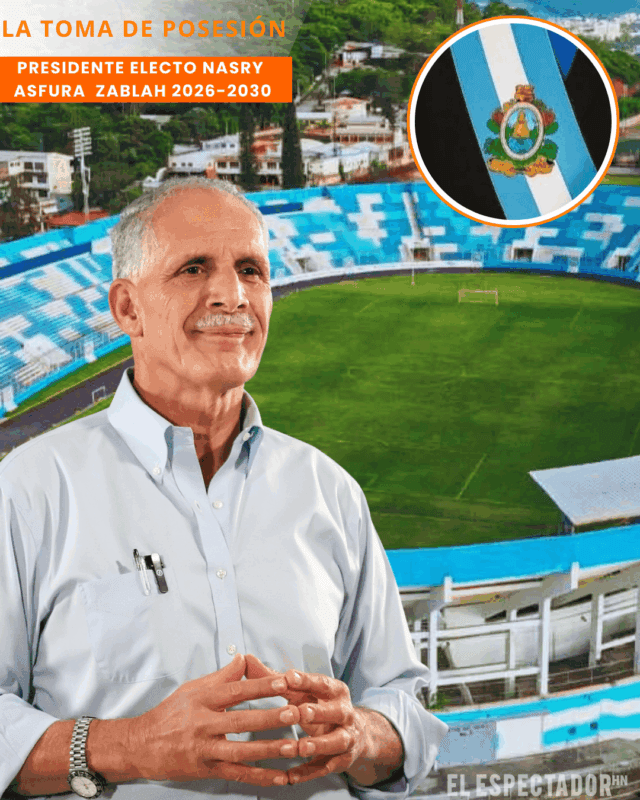 Por primera vez, la toma de posesión de Nasry Asfura no será en el Estadio Nacional “Chelato Uclés”