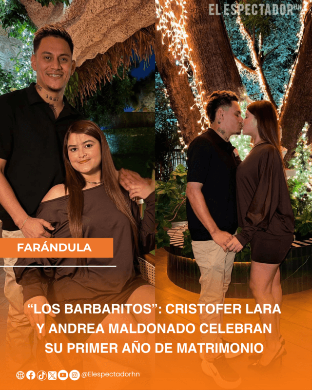 Cristofer Lara y Andrea Maldonado