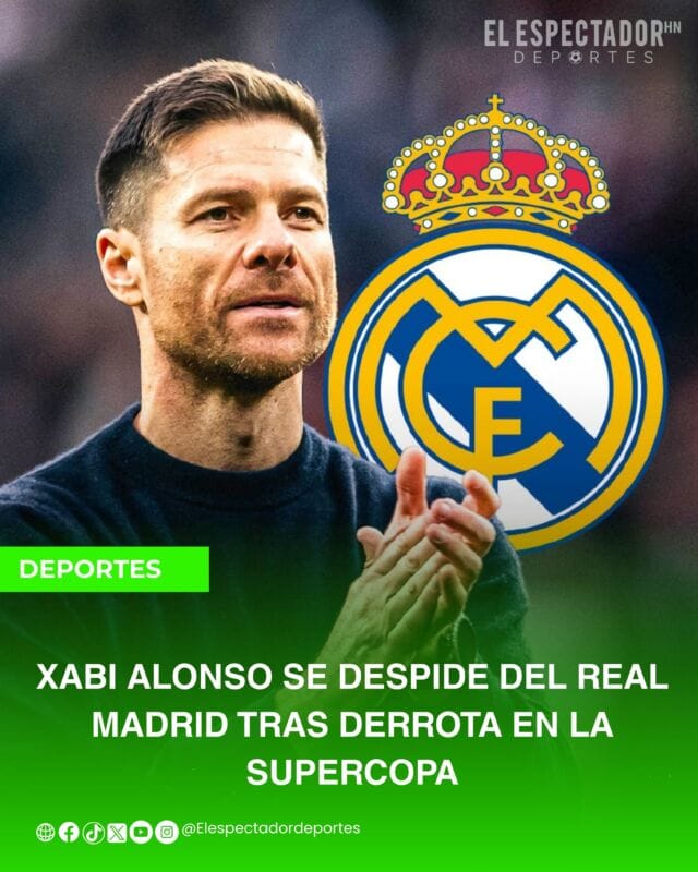 Xabi Alonso finaliza su ciclo en el Real Madrid como entrenador del primer equipo.
