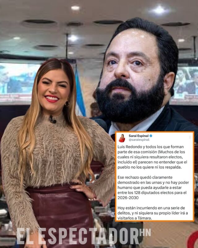 La postura expresada por Espinal refuerza las críticas contra la actual conducción del Congreso Nacional.