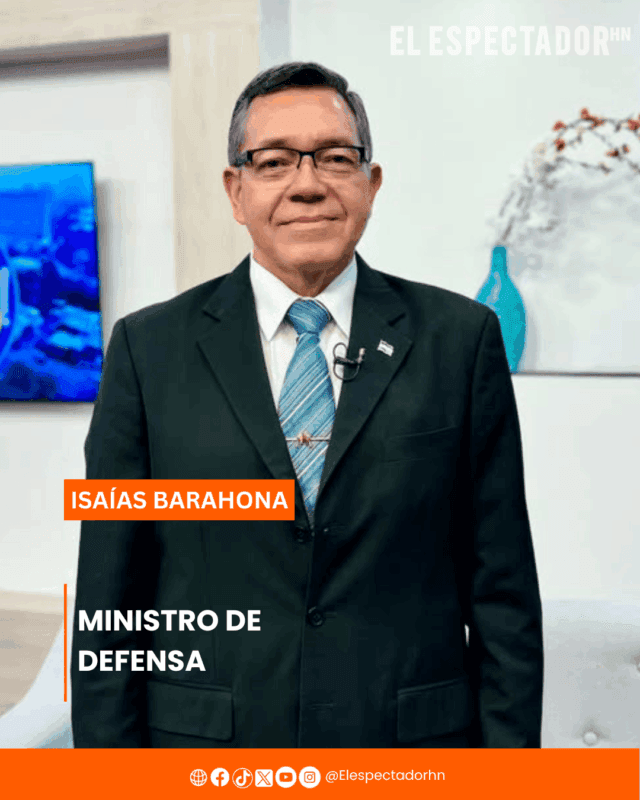 Isaías Barahona se integra como Ministro de Defensa de Honduras del Presidente Nasry Asfura