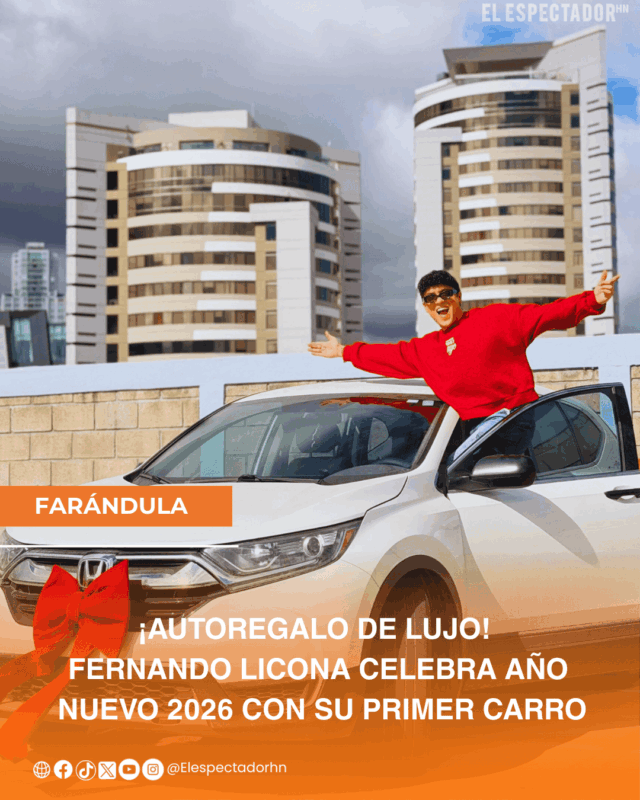 ¡Autoregalo de lujo! Fernando Licona celebra año nuevo 2026 con su primer carro