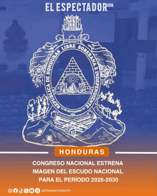 Congreso Nacional estrena imagen del Escudo Nacional para el período 2026-2030