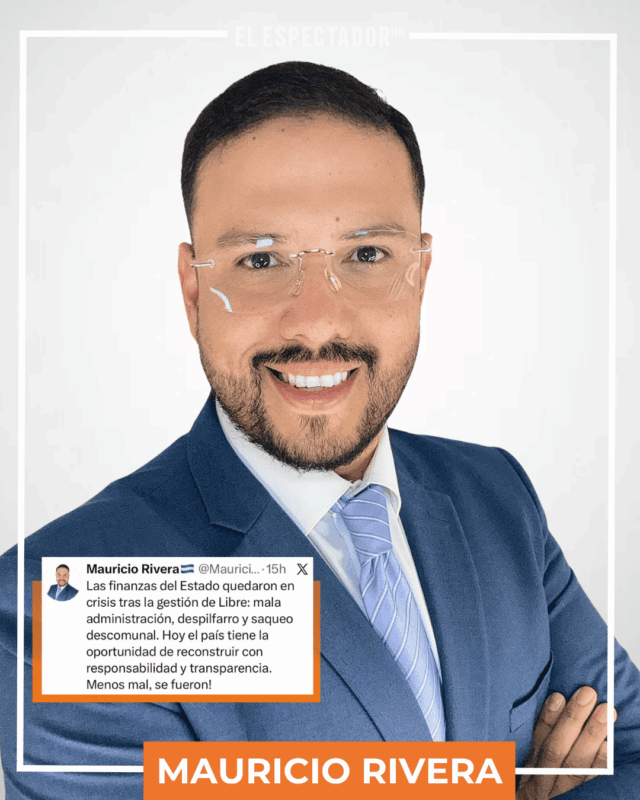 Mauricio Rivera acusa a Libre de dejar en cero las arcas del Estado