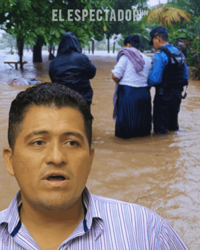 Ricardo Cálix exige ayuda humanitaria tras inundaciones en el municipio de Tela