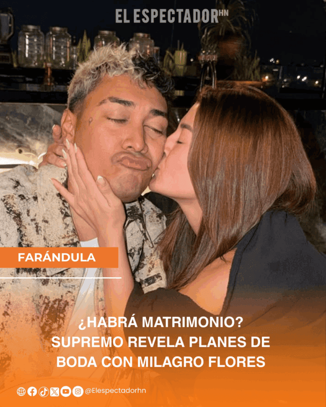 ¿Habrá matrimonio? Supremo revela planes de boda con Milagro Flores