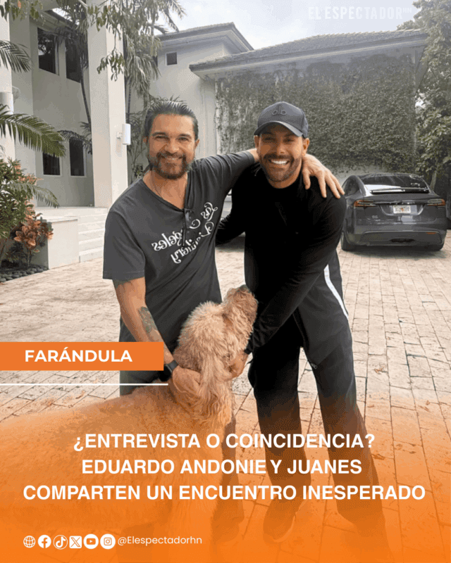 ¿Entrevista o coincidencia? Eduardo Andonie y Juanes comparten un encuentro inesperado