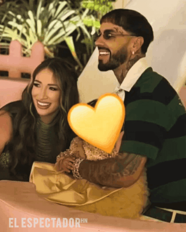 Anuel AA y Laury celebraron el primer año de su hija Emma Luna