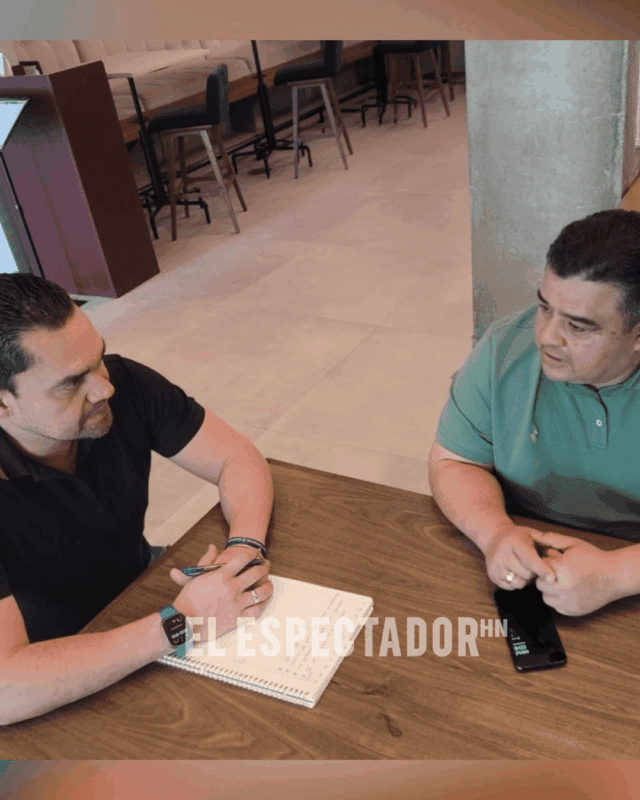 Presidente del CN, José Tomás Zambrano se reúne con juan flores para abordar la migración hondureña