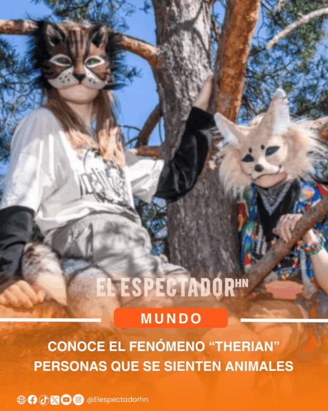 Therian personas que se sienten animales