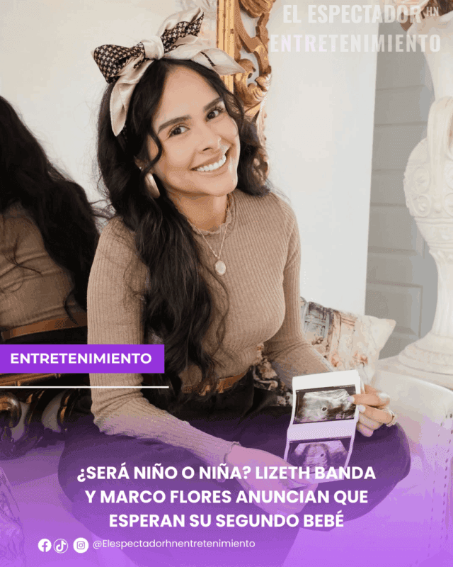¿Será niño o niña? Lizeth Banda y Marco Flores anuncian que esperan su segundo bebé