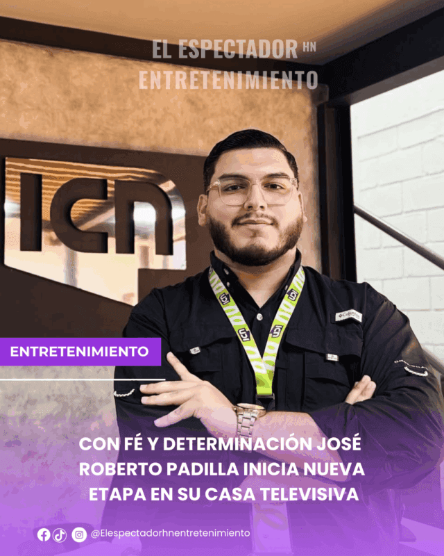 Con fé y determinación José Roberto Padilla inicia nueva etapa en su casa televisiva