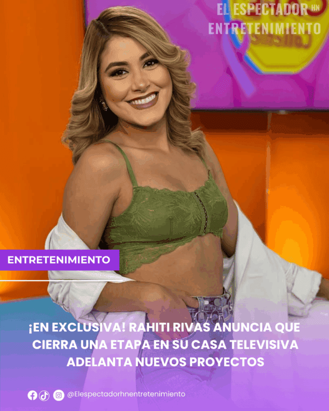 ¡En exclusiva! Rahiti Rivas anuncia que cierra una etapa en su casa televisiva y adelanta nuevos proyectos