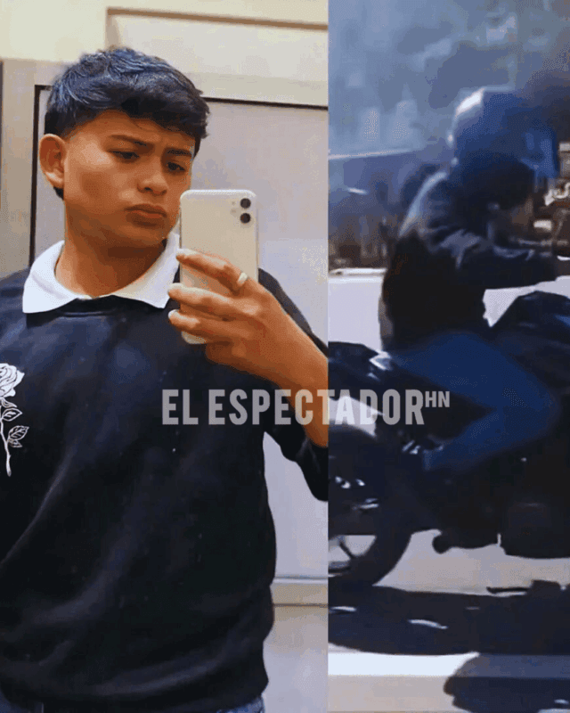 Captan el momento que motociclista fallece en accidente en Tegucigalpa