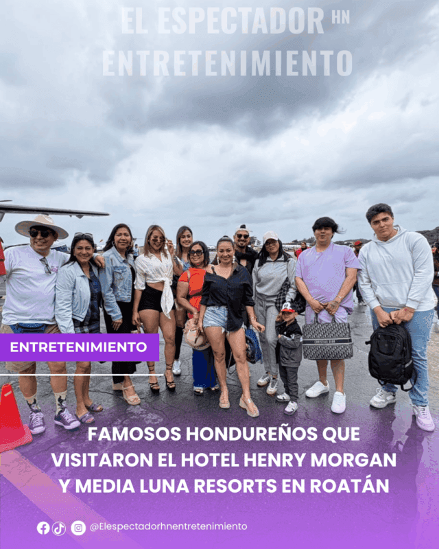 Famosos hondureños visitan el Hotel Henry Morgan y Media Luna Resorts en Roatán