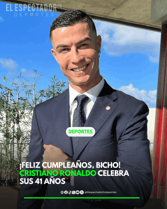 ¡Feliz cumpleaños, bicho! Cristiano Ronaldo celebra sus 41 años
