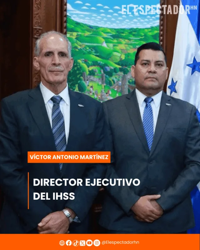 Víctor Antonio Martínez, nombrado como nuevo director ejecutivo del IHSS