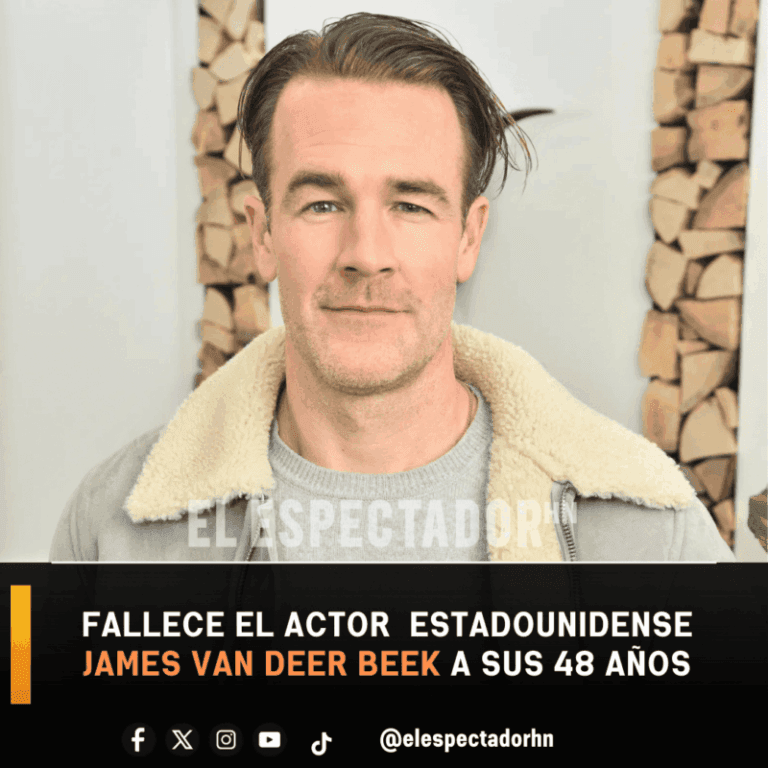 Fallece el actor estadounidense James Van Deer Beek a sus 48 años