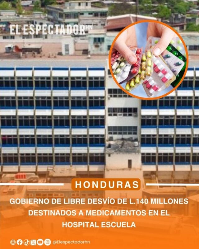 Hospital Escuela exige investigación transparente sobre fondos públicos de salud en Honduras hoy