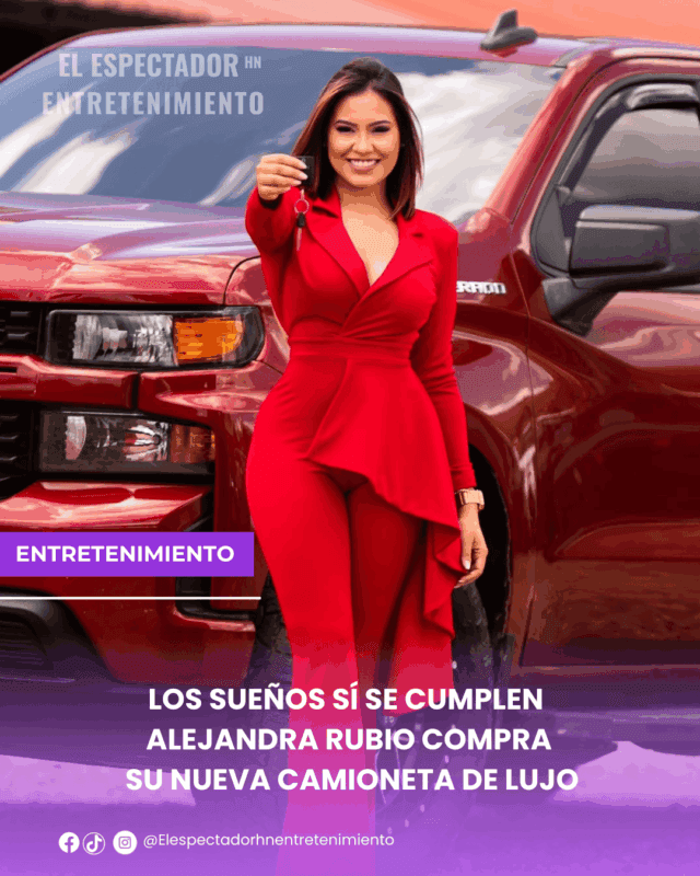 Los sueños sí se cumplen Alejandra Rubio compra su nueva camioneta de lujo