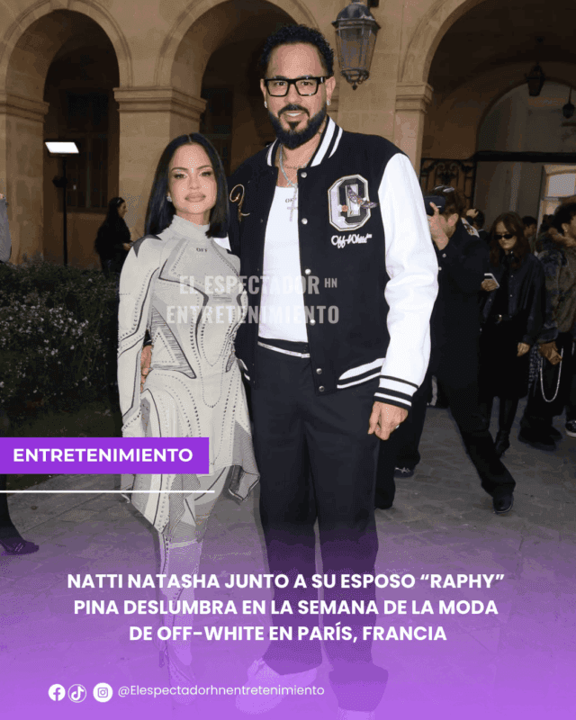 Natti Natasha junto a su esposo Raphy Pina