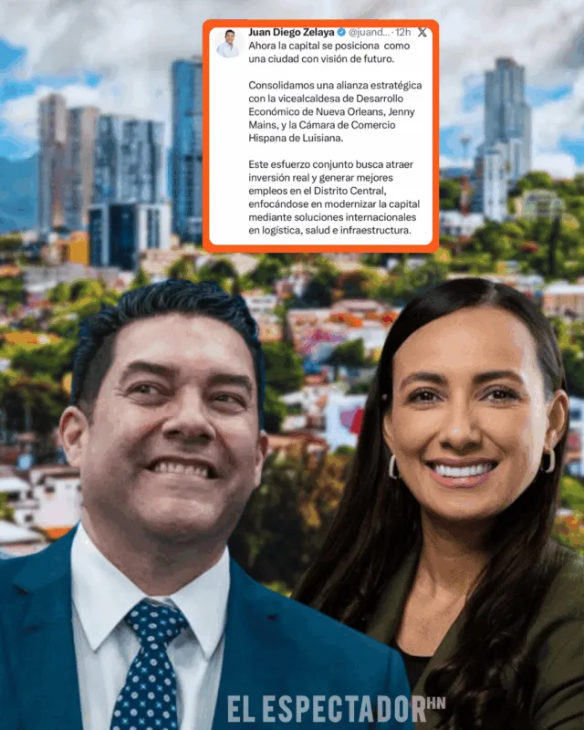Juan Diego Zelaya fortalece alianzas internacionales para modernizar la capital