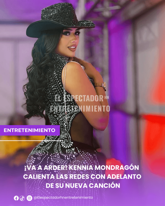 ¡Va a arder! kennia Mondragón calienta las redes con adelanto de su nueva canción