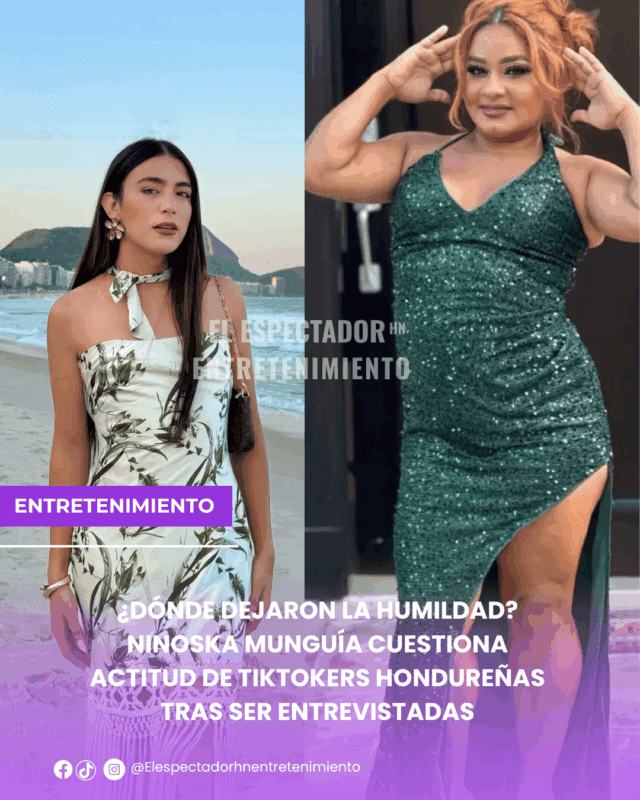 ¿Dónde dejaron la humildad? Ninoska Munguía cuestiona actitud de tiktokers hondureñas tras ser entrevistadas