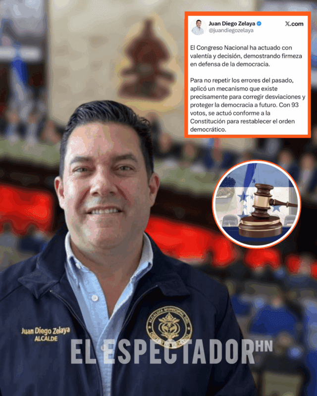 ¡Valentía y decisión! Juan Diego Zelaya afirma que el juicio político fortalece la institucionalidad del país