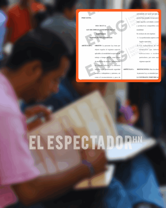 ¡oficial! Ley de Empleo a Tiempo Parcial entra en vigor tras su publicación en Diario La Gaceta