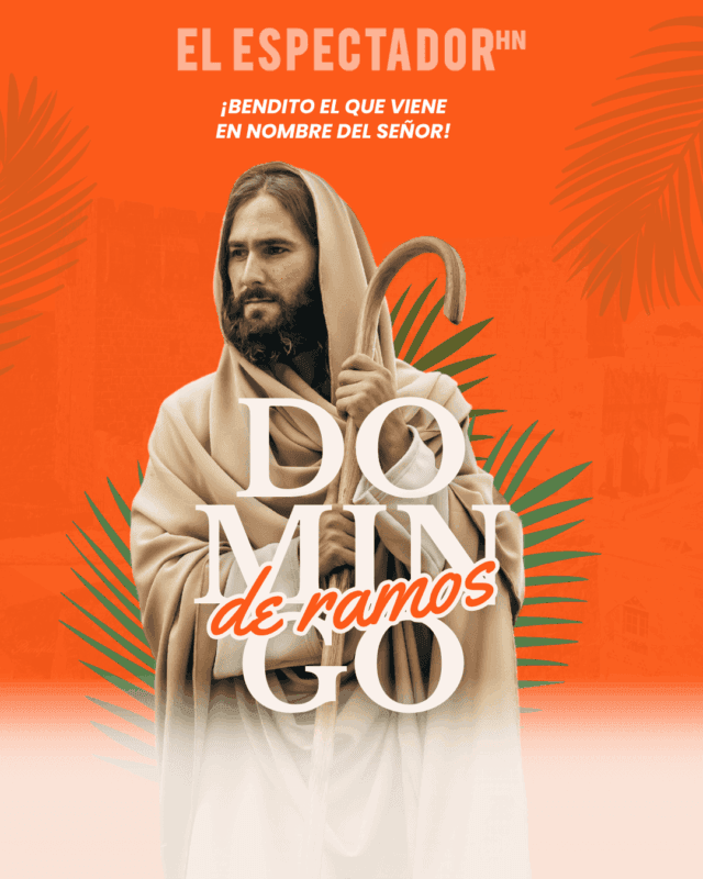 Hondureños celebran este domingo de ramos e inicio de la semana santa 2026