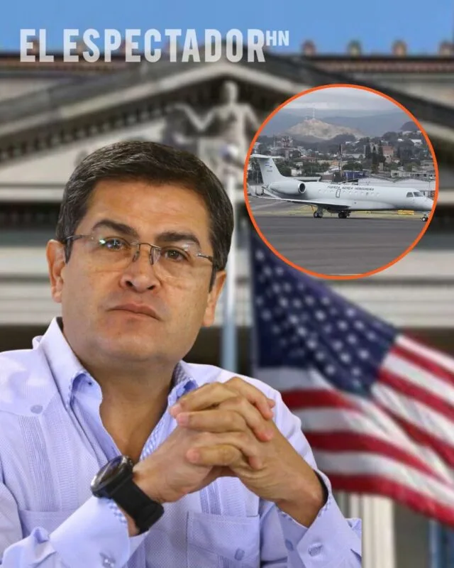 JOH afirma regreso a Honduras y explica adquisición del avión presidencial