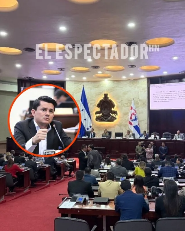 Fabricio Sandoval será el primer diputado en enfrentar deducción de 15 días de salario por alterar orden en Congreso