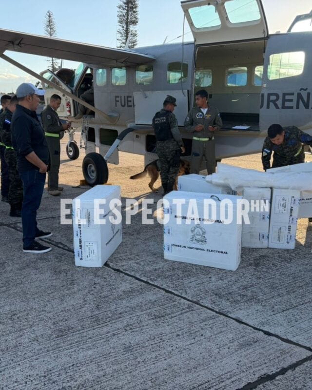 Guanaja avanza en preparación electoral con material del CNE listo para votación