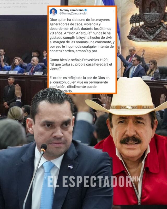 Tomás Zambrano reiteró que el Congreso Nacional debe enfocarse en legislar y mantener el orden 
