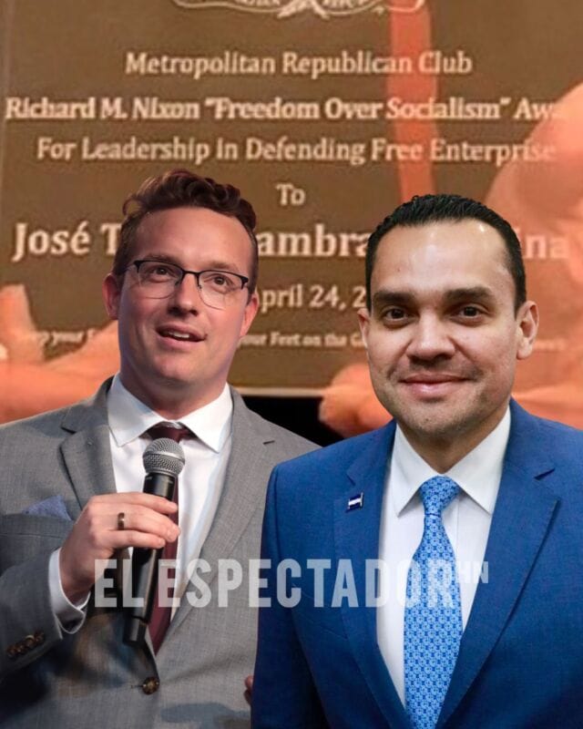 El reconocimiento fortalece la proyección internacional política de Tomás Zambrano