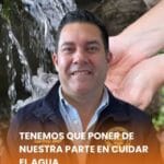 Juan Diego Zelaya: “tenemos que poner de nuestra parte en cuidar el agua”