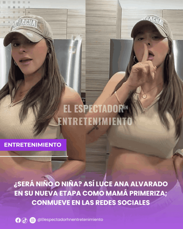 Así luce Ana Alvarado en su nueva etapa como mamá primeriza; conmueve en las redes sociales