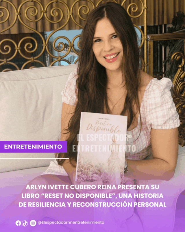 Arlyn Ivette Cubero Reina presenta su libro “Reset no disponible”, una historia de resiliencia y reconstrucción personal