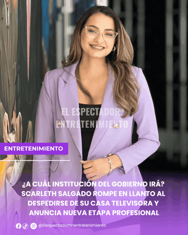  Scarleth salgado rompe en llanto al despedirse de su casa televisora y anuncia nueva etapa profesional