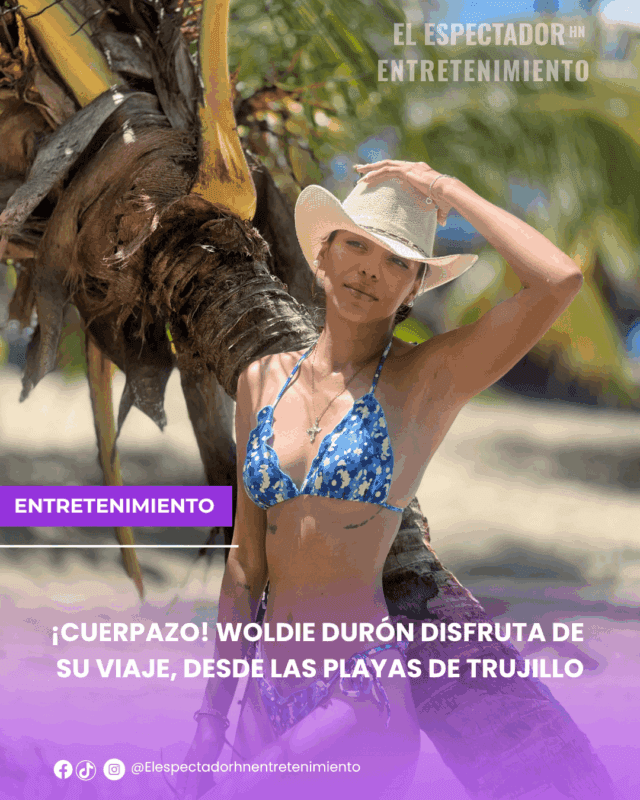 Woldie Durón disfruta de su viaje, desde las playas de Trujillo