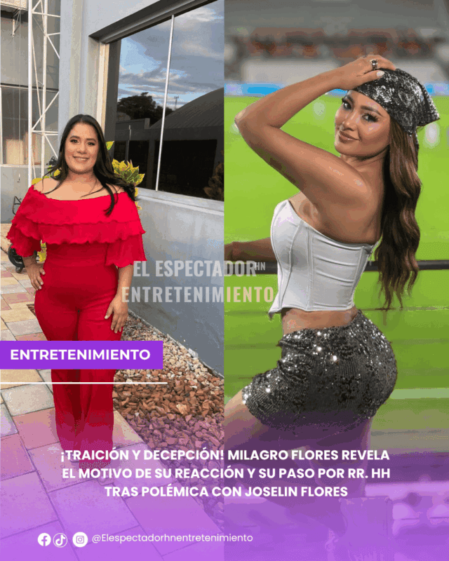 Milagro Flores revela el motivo de su reacción y su paso por RR. HH tras polémica con Joselin flores