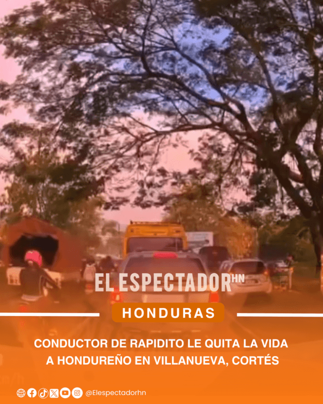 Conductor de rapidito le quita la vida a hondureño en Villanueva, Cortés