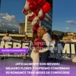 ¡Oficialmente son novios! Milagro Flores y Supremo confirman su romance tras meses de conocerse