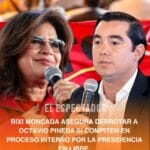 Rixi Moncada asegura derrotar a Octavio Pineda si compiten en proceso interno por la presidencia en Libre