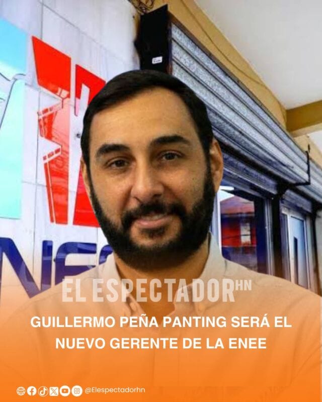 Guillermo Peña Panting lidera nueva etapa en la ENEE en Honduras