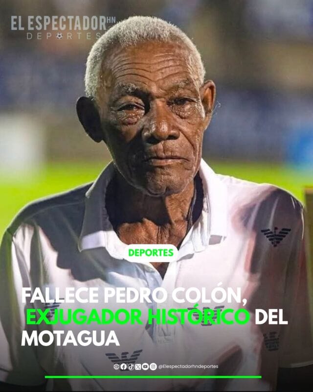 Pedro Colón deja legado eterno en historia del Motagua azul